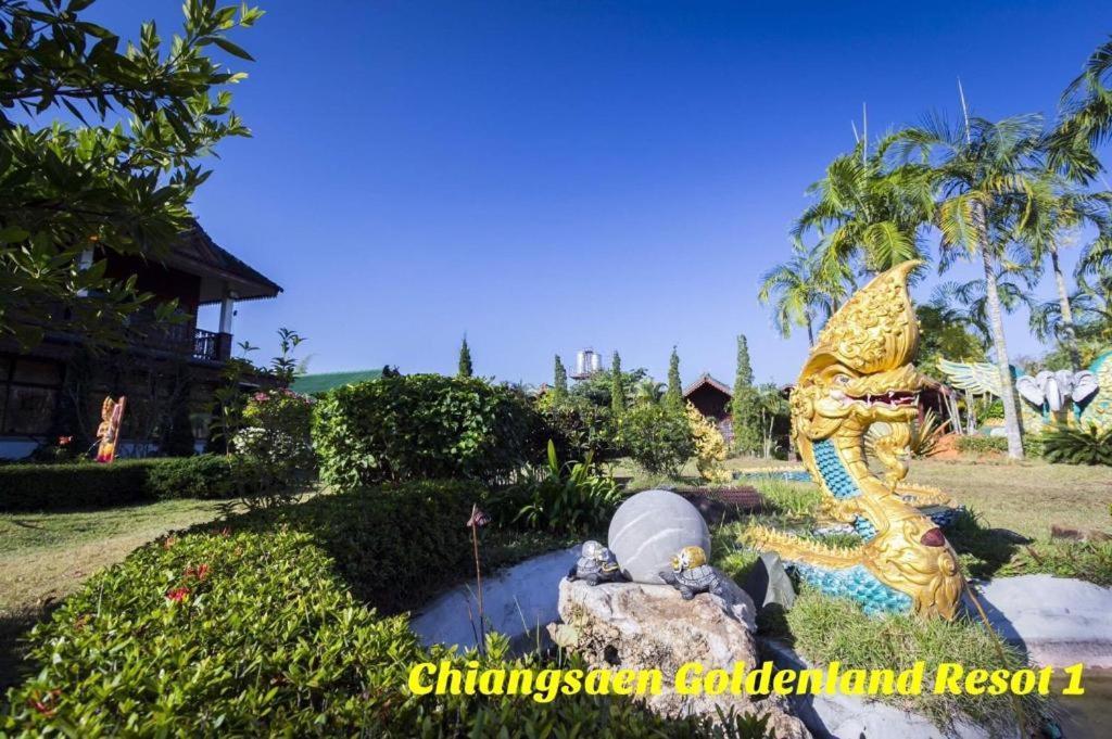 Chiangsan Goldenland Resort Chiang Saen Exteriör bild